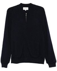 Bompard - Vest Met Wafelpatroon En Rits - Lyst