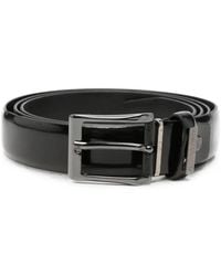 Carlo Pignatelli - Ceinture À Plaque Logo - Lyst