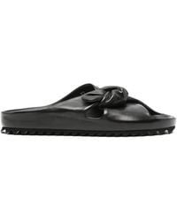 Officine Creative - Pelagie Knotted Leather Mules - Lyst
