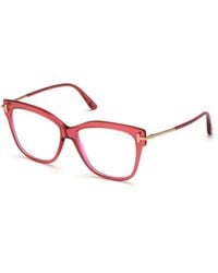 Tom Ford - Brille Mit Eckigem Gestell - Lyst