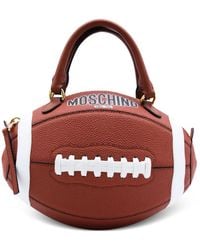 Moschino - Rugby Ball Shoulder Bag - Lyst