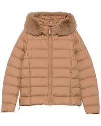 Colmar - Faux-Fur Trim Quilted Jacket - Lyst