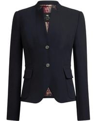 Etro - Blazer Con Botones - Lyst