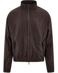 Ferragamo - Chaqueta bómber con cremallera - Lyst