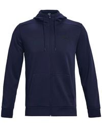 Under Armour - Zip-Up Drawstring Hoodie - Lyst