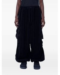adidas - Y-3 Velvet Corduroy Cargo Pants - Lyst