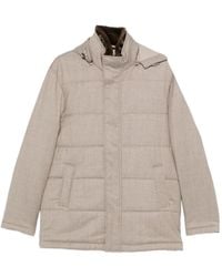 Doriani - Plumífero Con Capucha - Lyst