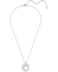 Swarovski - Mesmera Cubic-Zirconia Pendant Necklace - Lyst