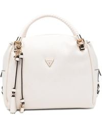 Guess - Danya Tassel Leather Tote Bag - Lyst