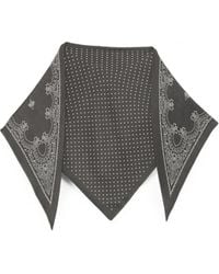 Destin - Écharpe À Motif Cachemire Et Pois - Lyst