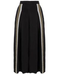 Temperley London - Pantalon En Lin Avalon À Broderies - Lyst