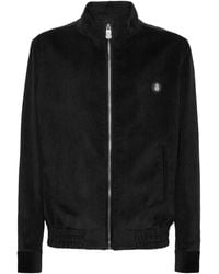 Billionaire - Corduroy Zip-Up Bomber Jacket - Lyst