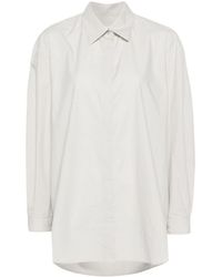 Amomento - Poplin Cotton Shirt - Lyst