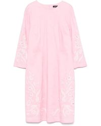 Marc Cain - Abito Midi Con Ricamo - Lyst