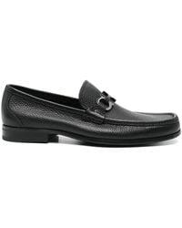 Ferragamo - Leather Loafers - Lyst