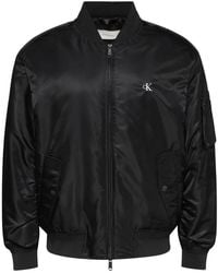 Calvin Klein - Logo-Embroidered Bomber Jacket - Lyst