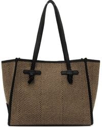 Gianni Chiarini - Marcella Tote Bag mit Fischgrätenmuster - Lyst