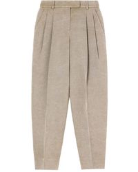 Giorgio Armani - Double-Pleats Trousers - Lyst