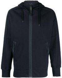C.P. Company - Goggle-detail Zip-up Hoodie - Lyst