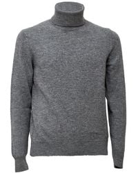 Zanone - Pull En Laine À Col Roulé - Lyst