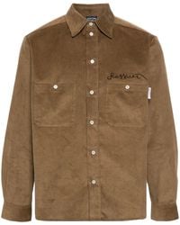 Rassvet (PACCBET) - Lady Luck Cordhemd Mit Logo-Stickerei - Lyst