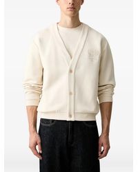 Guess - Cardigan À Logo Brodé - Lyst