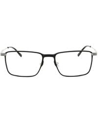 Lacoste - Brille Mit Eckigem Gestell - Lyst