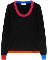 Emilio Pucci - カラーブロック セーター - Lyst