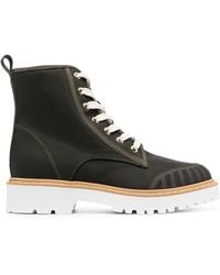 Hogan - Combat Lace-Up Boots - Lyst