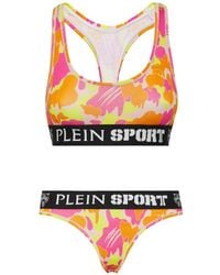 Philipp Plein - Conjunto De Lencería Con Motivo Militar - Lyst