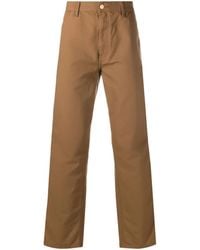Carhartt - Simple Straight-Leg Trousers - Lyst
