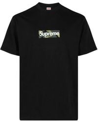 Supreme - Box Logo Cotton T-Shirt - Lyst