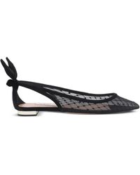 Aquazzura - Ballerinas mit Spitze - Lyst