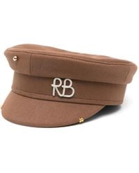 Ruslan Baginskiy - Rivet-Detail Baker Boy Cap - Lyst