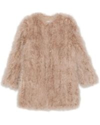 Yves Salomon - Long-Sleeved Coat - Lyst