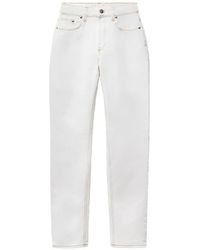 Versace - Medusa-Patch Contrast-Stitch Jeans - Lyst