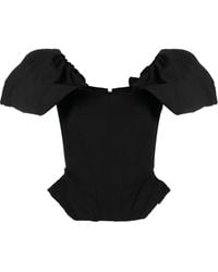 V:PM ATELIER - Galaxy Puff-Sleeve Top - Lyst