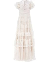Needle & Thread - Vivian スパンコール ラッフルドレス - Lyst