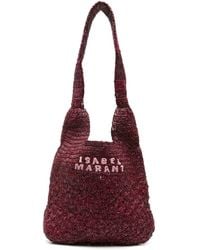 Isabel Marant - Small Praia Raffia Shoulder Bag - Lyst