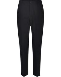 Lanvin - Button-Fly Straight-Leg Trousers - Lyst