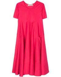 Blanca Vita - Arabide Poplin Midi Dress - Lyst