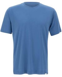 Diktat - Crewneck Cotton T-Shirt - Lyst