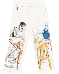 Kidsuper - Graphic-Print Jeans - Lyst