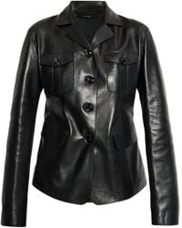 Tom Ford - Leather Jacket - Lyst