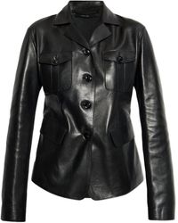 Tom Ford - Leather Jacket - Lyst