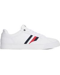 Tommy Hilfiger - Stripe-Detailed Sneakers - Lyst