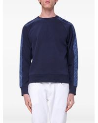 Michael Kors - Pullover Mit Logo-Streifen - Lyst