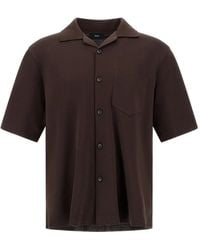 Herno - Short-Sleeve Chest-Pocket Shirt - Lyst