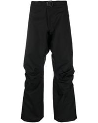 GR10K - Zip-detail Straight-leg Trousers - Lyst