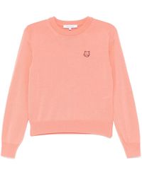 Maison Kitsuné - Bold Fox Trui Met Patch - Lyst